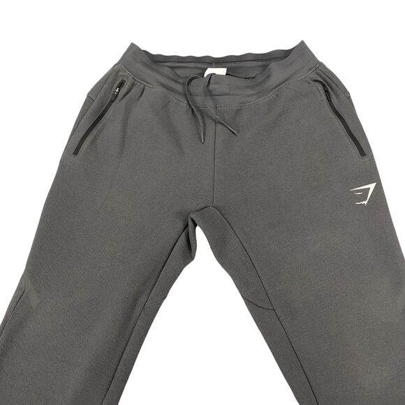 Gymshark Apex Technical Joggers Women's S Gray Slim Fit Ankle Zip Elastic Waist - Picture 8 of 16